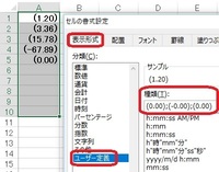 エクセルで括弧をつけたときの桁数のそろえ方エクセルで括弧をつけるとマイナ Yahoo 知恵袋