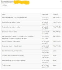 初めてemsを使ってフィリピンのブトゥアンに荷物を送ったのですが日本郵便で追跡 Yahoo 知恵袋