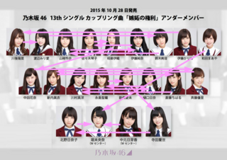 乃木坂46の嫉妬の権利のmvの相関図 みたいなのを教えてください どー Yahoo 知恵袋