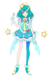 スター トゥインクルプリキュア の羽衣ララ キュアミルキーは 緑キュ Yahoo 知恵袋
