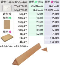 三角柱の作り方についてです B2サイズのポスターを送りたい Yahoo 知恵袋