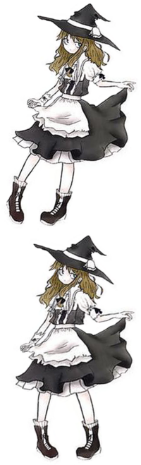 絵の評価をお願いします 東方projectの魔理沙という Yahoo 知恵袋