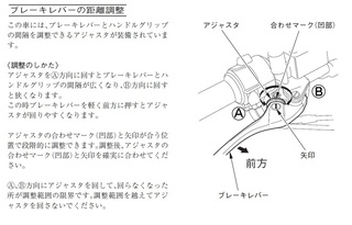 ブレーキレバーの遊び調節のやり方ホーネット250に乗ってます 最近ハ Yahoo 知恵袋