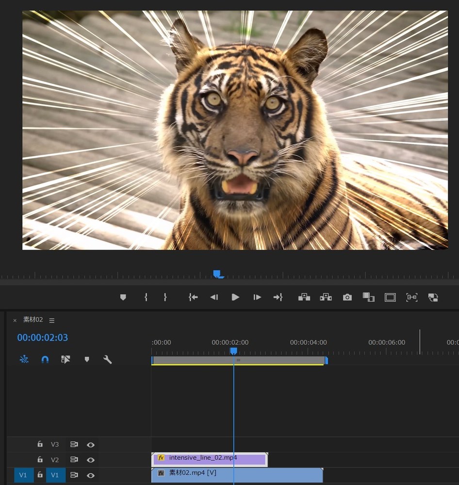 すみません。premiereproで動画の中に集中線(IntensiveL - Yahoo!知恵袋