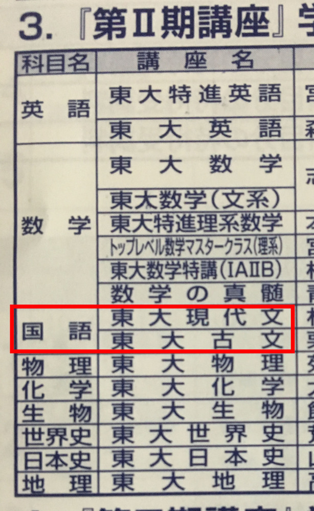 東進の東大特進コースについて - 東大同日体験受験でC判定だったので