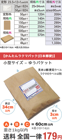 ラクマで服を発送したいのですが配送方法はどれが1番向いてますか それと封筒など Yahoo 知恵袋