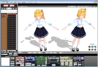 Mmdの地面影についてです 改造したモデルを読み込み 画像のように足の部分 Yahoo 知恵袋