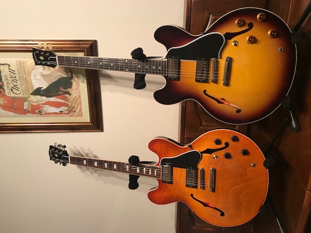 Gibsonのメンフィスとカスタムショップの違いを教えてください