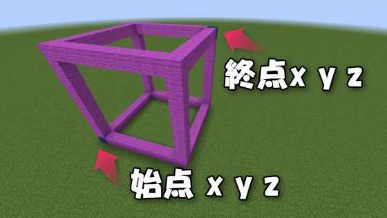 マイクラでコマンドの Fillを使った 整地の仕方がよく分かり Yahoo 知恵袋