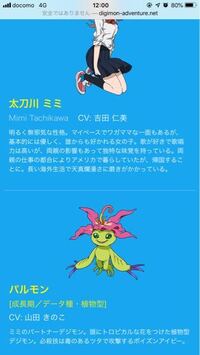 声優教えてくださいデジモンかなんかです パルモン声優は山田きのこさ Yahoo 知恵袋