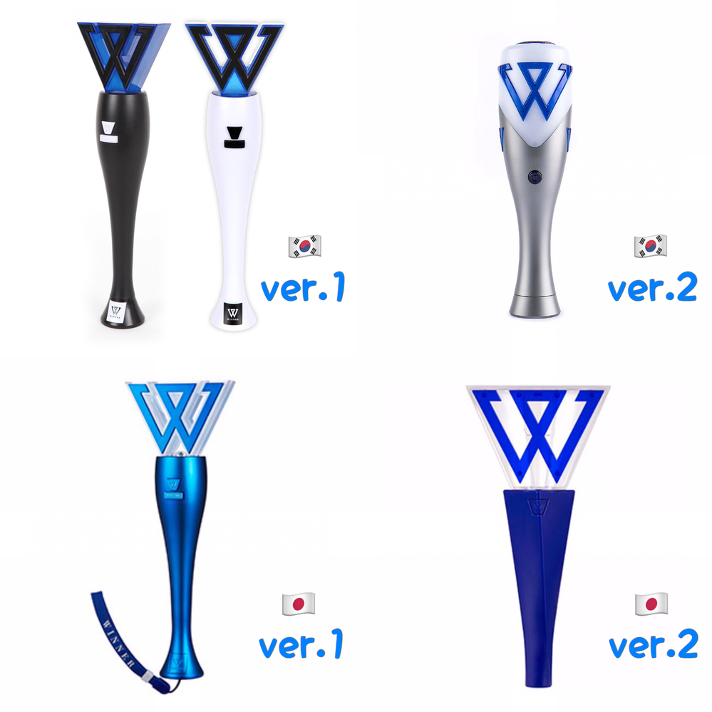 韓国アイドルwinnerのペンライト（ライトスティック）はいくつか、種類