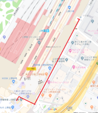 Jr上野駅の入谷口出口への行き方を教えてください 北千住駅から日比谷線で上野 Yahoo 知恵袋