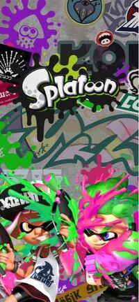 スプラトゥーン2でアミーボを使うと撮れる写真を待ち受け画面に Yahoo 知恵袋