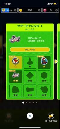 マリオカートツアーで入手できるピンバッチはどこで付けることができ Yahoo 知恵袋