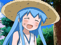 イカ娘の帽子って取れると死ぬという設定になってましたが 麦わら帽子被ってる Yahoo 知恵袋