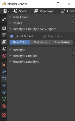 Blender2 8ã§ã¢ããªã³freestyle Svg Exporterãä½¿ã£ã¦ç·ãsvgå½¢å¼ã§ä½æãã Yahoo Ç¥æµè¢