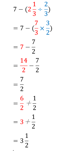 7－(2と1/3 2/3)の答えはなぜ3と1/2ですか？ -... - Yahoo!知恵袋