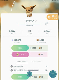 ポケモンgoのイーブイ進化先ですが 名前を英語表記にして進化させる方法は1度 Yahoo 知恵袋