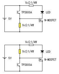 フォトトランジスタtps603aを使用して 明るくなったらled Yahoo 知恵袋