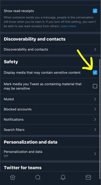Twitterのセンシティブを解除したくてまず英語から日本語に戻したかったの Yahoo 知恵袋