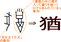 猶 の右端の漢字について 猶 のけものへんの右隣にある漢字にはどの Yahoo 知恵袋