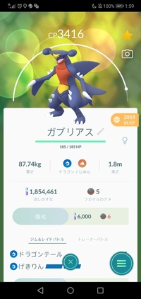 ポケモンgo初心者です 最近 始めて フカマルの進化で悩んでい Yahoo 知恵袋