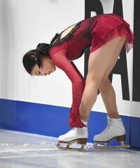 目測ですが紀平梨花選手のお尻周りのサイズが去年より1 5cm程大きくなっ Yahoo 知恵袋