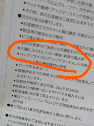 ディズニーって体の見えるところに入れ墨があっても問題なく入れますか 入園 Yahoo 知恵袋