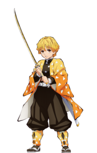 獪岳と善逸が修行時に来ている服 写真のやつ は羽織を着物 っぽく着たもの Yahoo 知恵袋