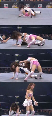 昔の女子プロレスの試合ではよく見かけましたが カウントスリーを取ろう Yahoo 知恵袋