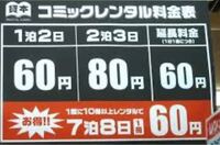 ゲオ コミック レンタル 延滞 料金