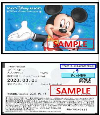 東京ディズニーランド チケット払い戻し 取扱いチケットについて ディズニーストア ディズニー公式