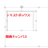Wordの描画キャンバスの中にテキストボックスや図を貼り付けると なぜか Yahoo 知恵袋