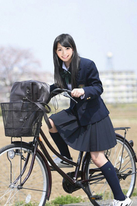 jk 自転車 風 スカート