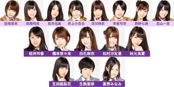 乃木坂46で歴代最強の選抜は何枚目だと思います？ - Yahoo!知恵袋