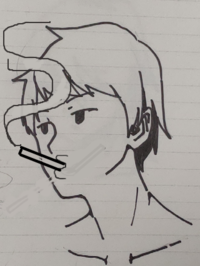 タバコ吸ってるように描きたいんですが煙が描けないので教えてください パタ Yahoo 知恵袋
