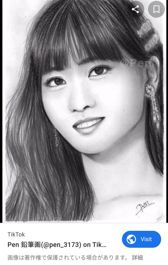 Twice ミナ 人物画 鉛筆画 イラスト Www Vitaplus Com