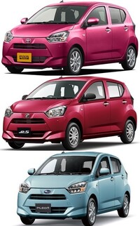 トヨタピクシスとダイハツのミライースは同型車ですか(´...』 ダイハツ