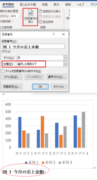 Wordで画像を添付してその下に図1などの文字を入れると印刷する Yahoo 知恵袋