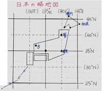 日本 略 地図 書き方