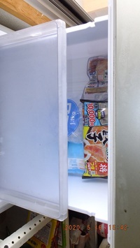 冷凍庫不可になるのでー