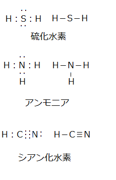 問１ 硫化水素n2sの電子式と構造式２ アンモニアnh3の電子式と Yahoo 知恵袋