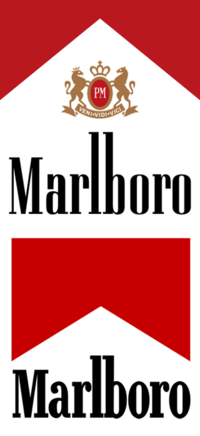 タバコのmarlboroと同じフォントを知りたいです 分かる方いますか Yahoo 知恵袋