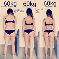 70以上 155cm 女性 体重 見た目