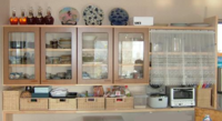新築のキッチンについて カップボード 食器棚 を造作で大工さんにつく Yahoo 知恵袋