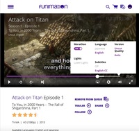 進撃の巨人のアニメの英語吹替版を視聴したいと思っているのです Yahoo 知恵袋