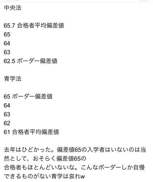 河合塾偏差値ってボーダー偏差値だから偏差値操作している大学は合格者平均偏差値 Yahoo 知恵袋