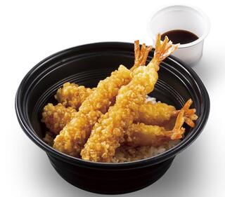 ガストの出前で特上海老天丼の大盛りがめちゃくちゃ量が少ないのですが Yahoo 知恵袋