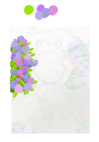 紫陽花の葉っぱの描き方教えて下さい まだ途中なんですけど全然紫陽花っぽく Yahoo 知恵袋