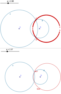 Geogebraで軌跡の問題を作図したいのですが 動点の作り方 Yahoo 知恵袋